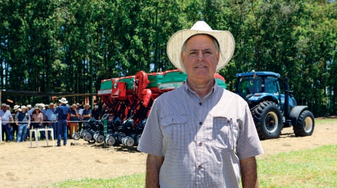 Agostinho Francisco Ludwig, cooperado em Maracaju