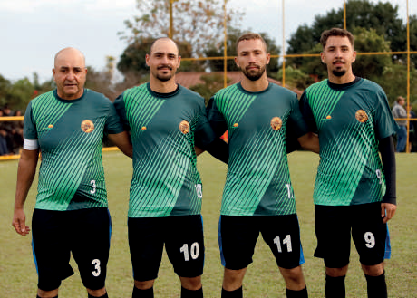 Norberto chegou &agrave; final da Copa Coamo em Mambor&ecirc; ao lado dos filhos Douglas, Mateus e Gabriel