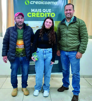 Em Palmas (PR), Eloisa Mateus Amaral Oliveira com o pai Evandro